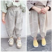 2021年春秋韓国ファッション新作子供パンツ★男の子と女の子のズボン★80-130