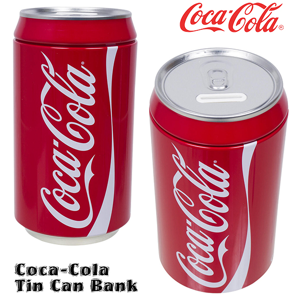 80年代 ビンテージ コカ・コーラ ティントラッシュ ブリキ 缶 ペール缶 