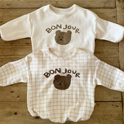 韓国春秋新作 幼児 可愛い 小さなクマ 子供 長袖子供服 セーター Tシャツ キッズ ブラウス