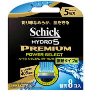 シック・ジャパン ハイドロ5プレミアム パワーセレクト 替刃（8コ入）