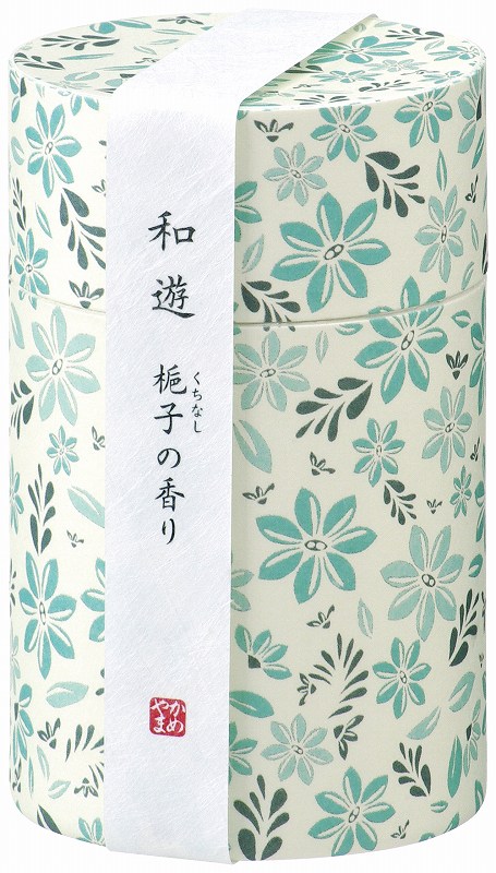 【新登場!日本製!お盆&お彼岸、毎日のお勤めにもおすすめ!かわいい筒型線香】和遊 梔子の香り