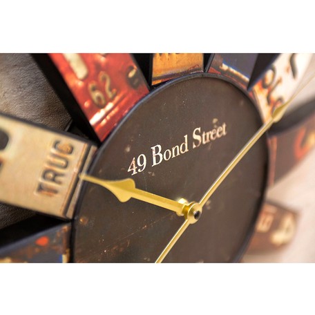 ★アンティーククロック★ナンバープレート ★ アンティーククロック☆ナンバープレート【壁掛時計】 | 卸売