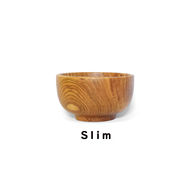 Bowl teak 【Slim・Round】