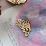 ブローチ　蝶々　ビンテージ　気質　個性　ファッション