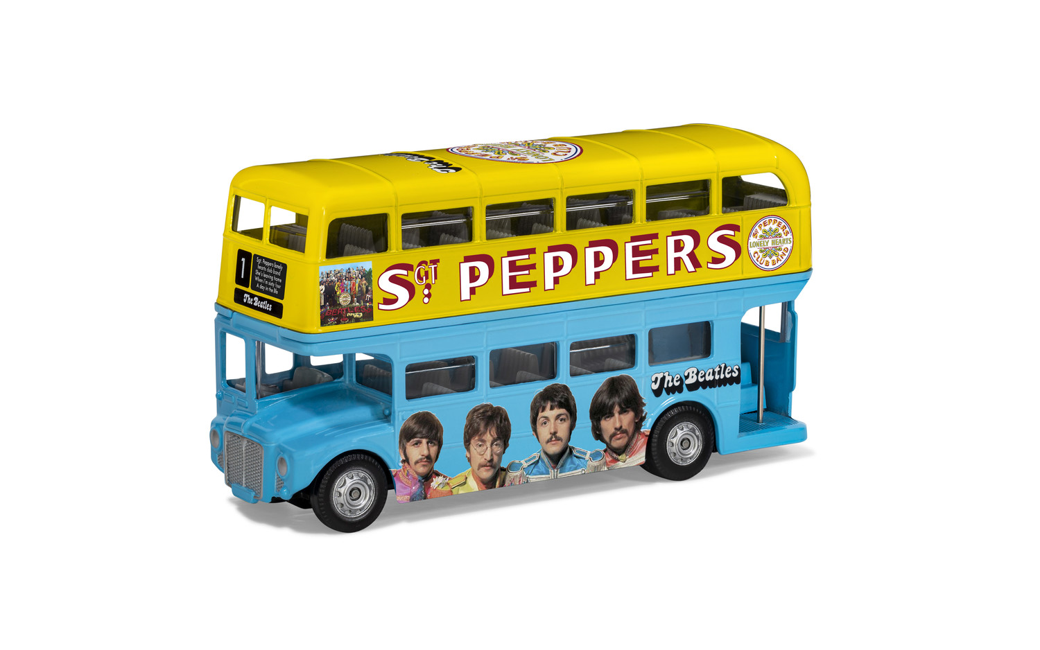 1/64 ザ・ビートルズ  ロンドンバスSgt Peppers Lonely Hearts CB