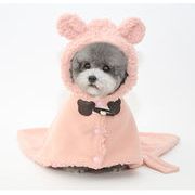 INS新作 小型犬服 ゆったりした ペット用毛布 くまちゃん毛布 犬用毛布 ーペット 秋冬用 ネコ雑貨 3色