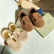 秋冬新作 シューズ  子供靴 サイズ24-32（内長15.4～20.7cm）韓国風子供靴 2色 おしゃれ