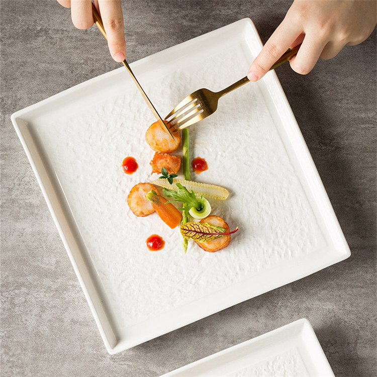 定番 寿司 ホワイト クリエイティブ 洋食プレート ステーキプレート ライトラグジュアリー