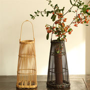 人気商品 竹製品 花瓶 茶道 装飾 手作り フラワーアレンジメント ドライフラワー 大人気