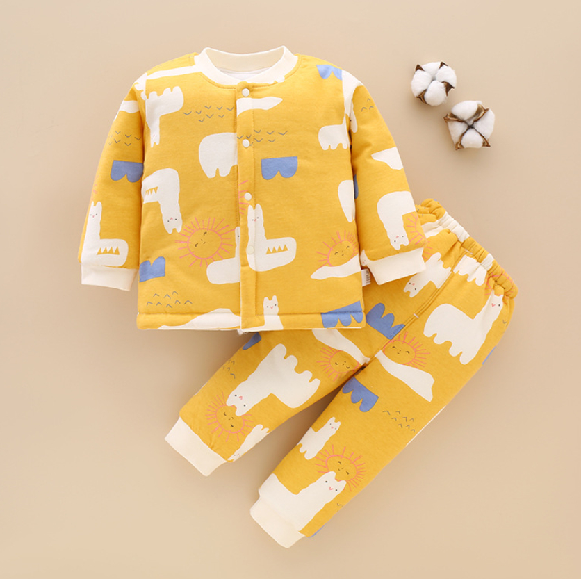 パジャマ 新生児 赤ちゃん 服 おしゃれ コットン 男の子 女の子 ２点セット 出産祝い プレゼント