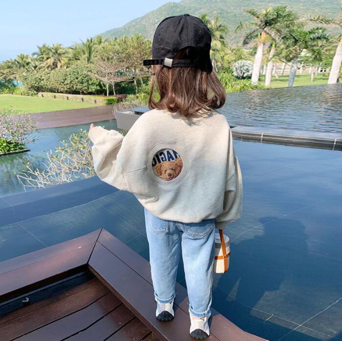 春と秋女の子  パーカーかわいくておしゃれトップス パーカー 子供服 キッズ服 ファッション★90-140
