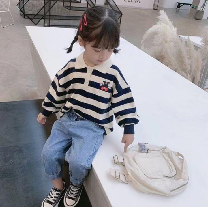秋と冬のファッション★子供ボトミングシャツ★子供パーカー★可愛いオールマッチ★90-130