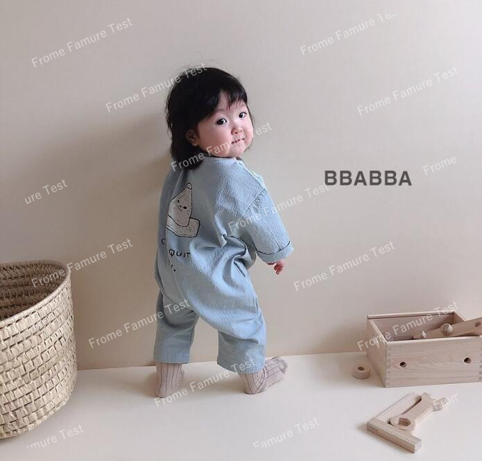超人気ベビー服　春秋ロンパース　　赤ちゃん オーバーオール ベビー服　長袖オールインワン