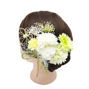 ガーリーなムード演出可能 激安セール 髪飾り 成人式 花 ドライフラワ 着物造花の髪飾り 9点セット