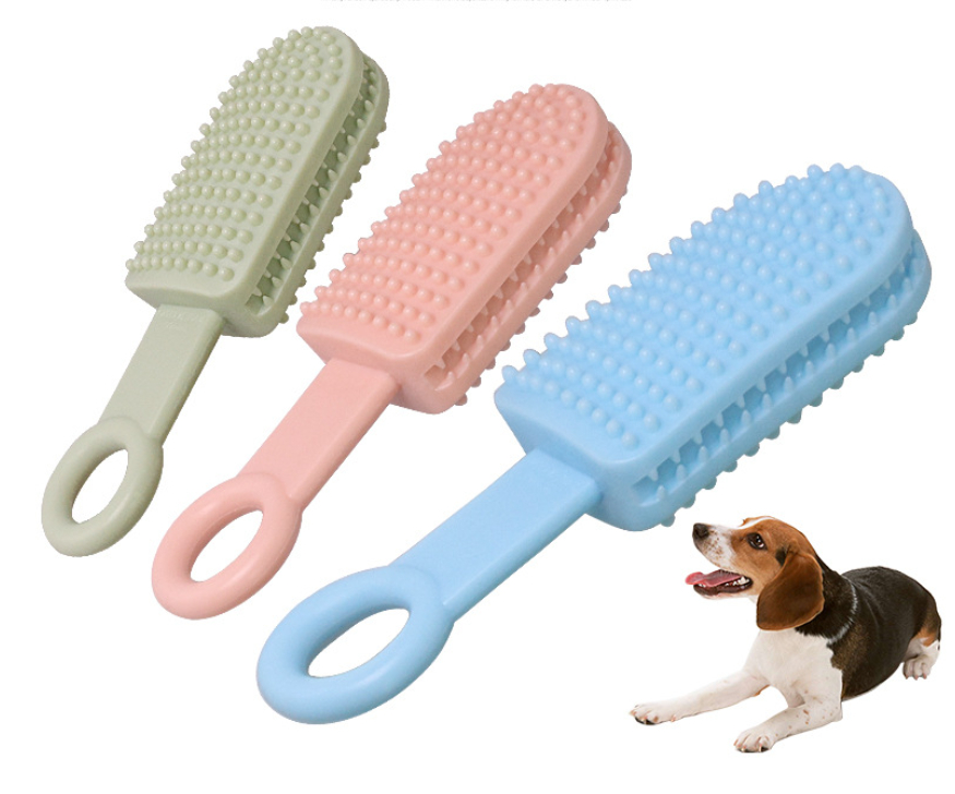 新作 ペット用品  犬用 犬噛むおもちゃ ペット用 ワンちゃん歯ブラシ 安全 歯のクリーニング  口臭予防