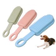 新作 ペット用品  犬用 犬噛むおもちゃ ペット用 ワンちゃん歯ブラシ 安全 歯のクリーニング  口臭予防