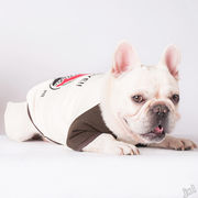 春と秋の新しい犬のセーターテディ小型犬タイド服ペットテディフランスの闘犬二本足の服