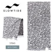 スロータイド【SLOWTIDE】BATH TOWEL キース・ヘリング バスタオル Keith Haring タオル 大きいサイズ