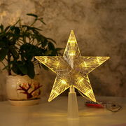照明 星 ツリートッパー LED クリスマスツリー ライト ツリート