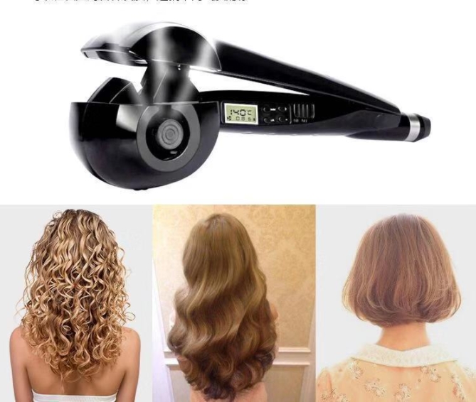 美品☆ヘアアイロン☆ミラカール ヘアアイロン 自動カールアイロン オートカールアイロン ミラカール 3