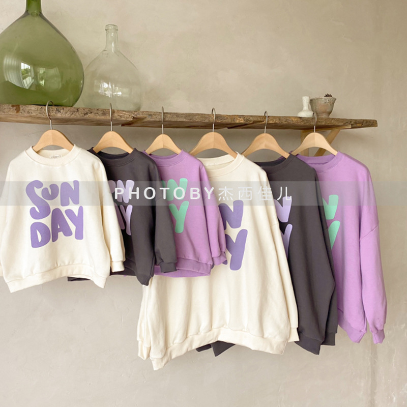 韓国風レディースTシャツ、長袖親子Tシャツ、大人気  、ファッション、春新作