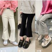 MIKA 2022夏新作 韓国子供服  ズボン 子供パンツ 女の子  ゆったりした  ラッパズボン  3色