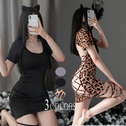 【即納】編み上げ ベビードール＆Tバック ランジェリー【8331】