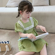 夏　子供服　スカート　キッズ服　女の子　ワンピース　韓国風