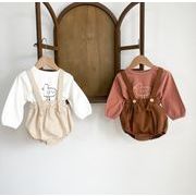 2022韓国風子供服 ベビー服 春と秋 女の子 幼児 シンプル 連体服