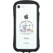 ぼのぼの×ポチャッコ iPhone SE(第2世代)/8/7/6s/6 対応ハイブリッドクリアケース くすみカラー SANBP-01A