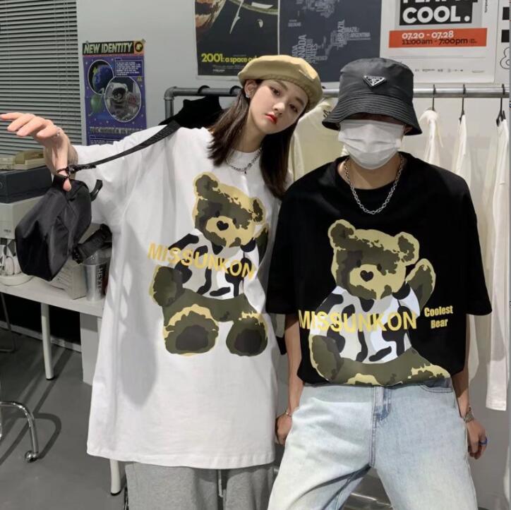 韓国風  Tシャツ　半袖Tシャツ　夏の新しい　スポーツウェア　ファッションTシャツ★S-5X