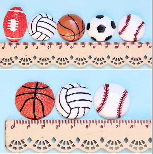 樹脂 スポーツ球技 フライパン サッカー レジンスポーツ アクセサリーDIY 樹脂部品