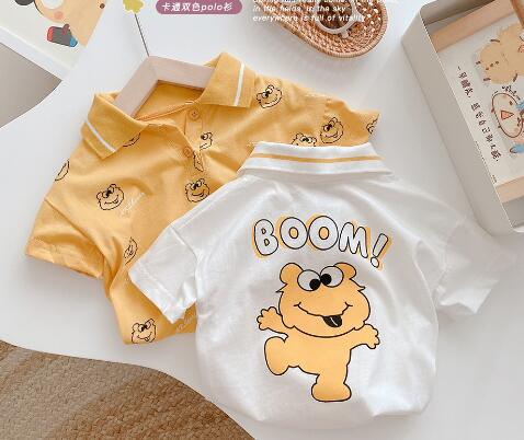 子供用アパレル　Tシャツ　2色　長袖　80-130
