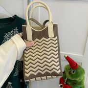 【バッグ】レディース・編み物・毛糸のバッグ・ 肩掛け バッグ・ニットバッグ