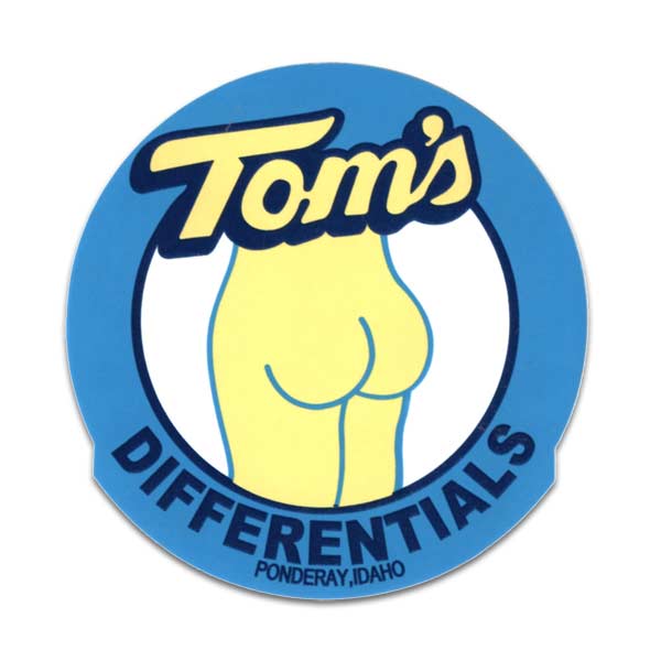 Tom's レーシング ステッカー トムズ デカール ディファレンシャル デフ