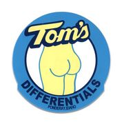 Tom's レーシング ステッカー トムズ デカール ディファレンシャル デフ