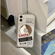 Lucky CD ディスク 鏡面 携帯 ケース iPhone13 iPhone12 iphone11 iPhoneXR  iPhone用ケース