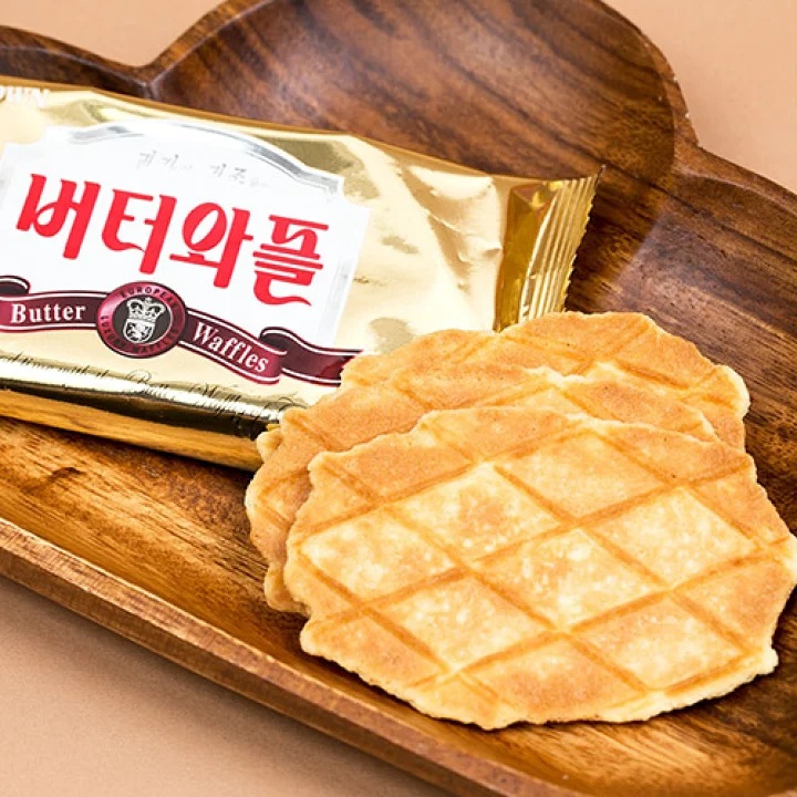 バターワッフル5箱(3枚×3袋)お菓子 韓国食材 バターワッフル スナック