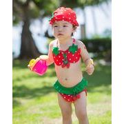 ハワイ 2022夏新作 人気 子供服  韓国風子供服  ベビー 子供用 2点セット 女の子   水着  キッズ水着2色