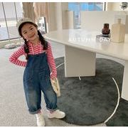 韓国風子供服 ジーパン    子供服    ズボン  トップス  ストラップ   キッズ服   可愛い 女の子