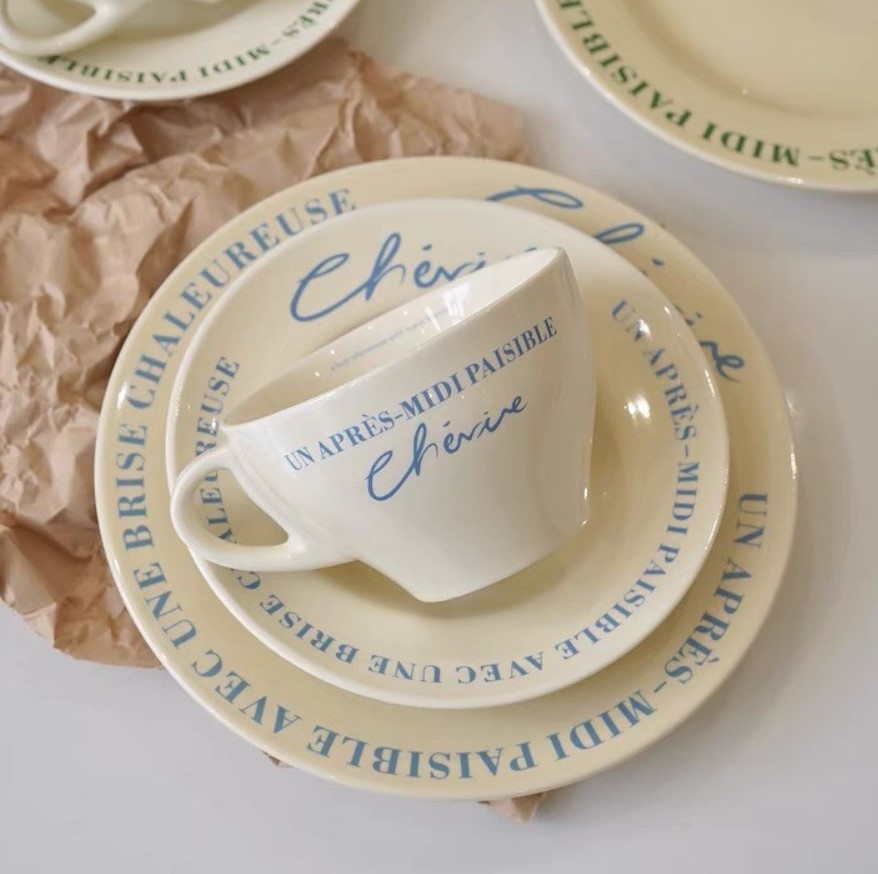 陶器皿 撮影道具 カップ 皿 ファッション 韓国風 インテリア 雑貨