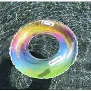 海上遊び   海水浴   浮き輪   キッズ用   プール  浮輪   レインボー  水遊び用品
