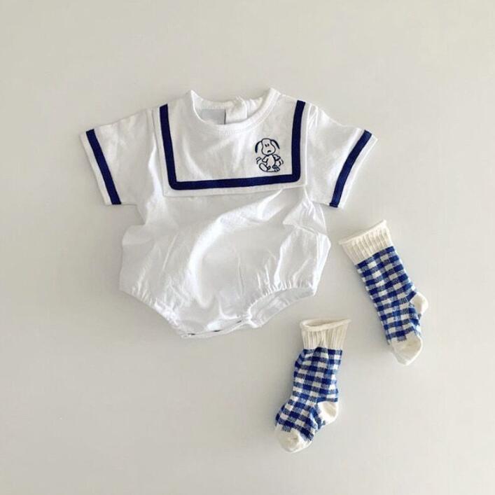 超人気韓国風ベビー服　夏ロンパース　　赤ちゃん オーバーオール ベビー服，半袖Tシャツ★66-100