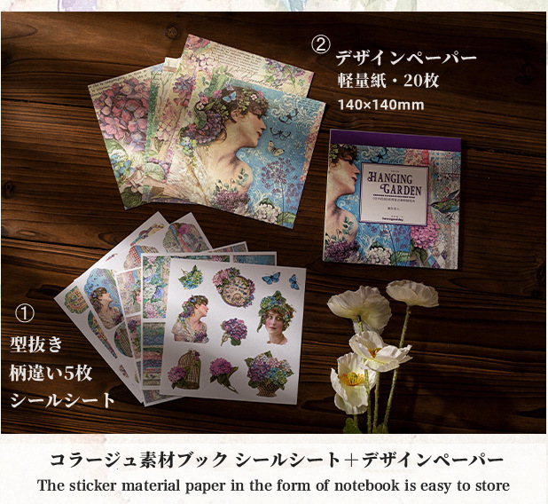 コラージュ素材 トルソー柄タグ型ペーパー♡ コラージュ素材 トルソー柄タグ型ペーパー♡