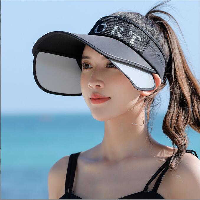 夏レディース帽子★空のトップアイスシルク日よけ帽★日よけ帽★ファッションハット★紫外線対策