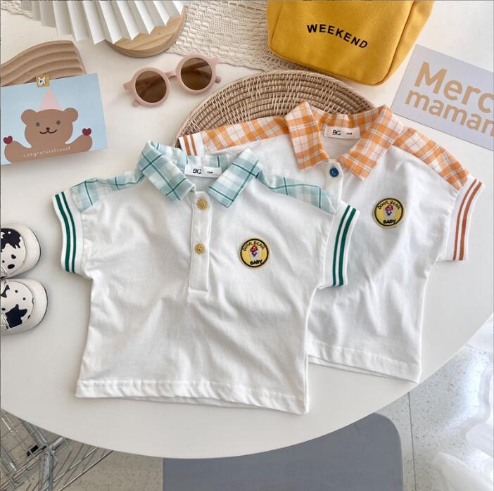 超人気韓国風ベビー服　夏半袖Tシャツ　　赤ちゃん Tシャツ，ファッションTシャツ★73-120