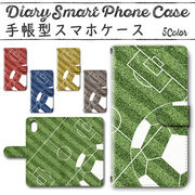 iPhone11Pro Max (6.5inch) 手帳型ケース 497 スマホケース アイフォン サッカー 球技