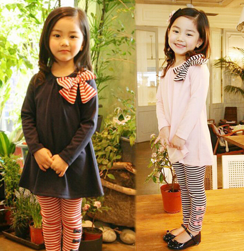 春夏　子供服　Tシャツ　ズボン　女の子　可愛い　長袖　2点セット　パジャマ　韓国子供服