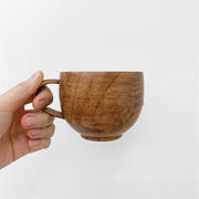 実物画像あり!新作 INSスタイル 木製カップ レトロ コーヒーカップ ウォーターカップ マグカップ