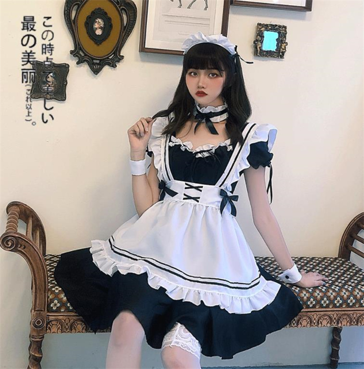 ナース メイド コスプレ ハロウィン フリル 制服 エロかわ ロリータ 白